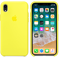 Чехол Silicone Сase для Iphone XR бампер накладка Flash