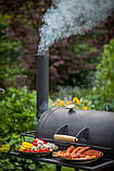 Гриль барбекю SMOKER товстостінний із коптилкою, фото 9