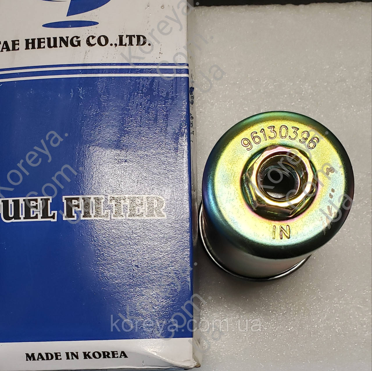 Фільтр паливний Нексія Espero Taeheung (на гайках) 96130396