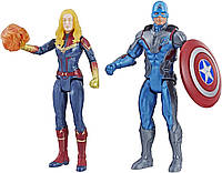 Фигурка Мстители Капитан Америка и Марвел Avengers Marvel Endgame Captain America & Captain Marvel