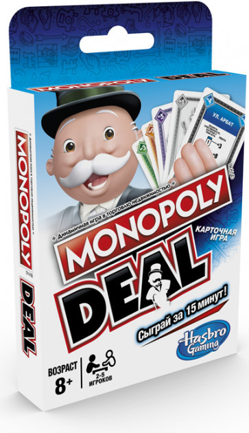 Настільна гра Monopoly: Deal (Монополія: Зроблення)