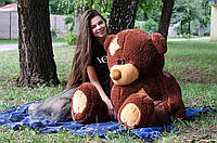 М'яка іграшка подарунок на 8 березня плюшевий ведмедик плюшевий мішка Потап 180 см Шоколадний