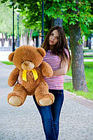 М'яка  іграшка подарунок на 8 березня плюшевий ведмедик Бойд 100 см Коричневий, фото 3