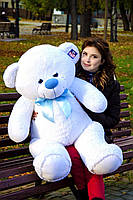 М'яка іграшка подарунок на 8 березня плюшевий ведмедик плюшевий мішка Бойд 125 см Білий, фото 4