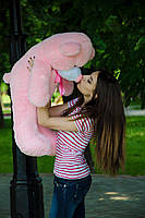 М'яка іграшка подарунок на 8 березня плюшевий ведмедик плюшевий мішка Рафаель 100 см Рожевий, фото 2