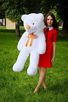 М'яка іграшка подарунок на 8 березня плюшевий ведмедик Рафаель 120 см Білий, фото 4