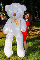 М'яка  іграшка подарунок на 8 березня плюшевий ведмедик Рафаель 200 см Білий, фото 5