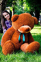 М'яка іграшка подарунок на 8 березня плюшевий ведмедик Рафаель 180 см Коричневий, фото 3