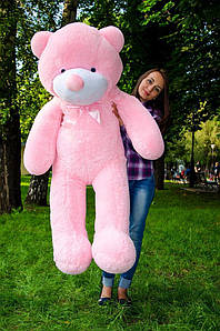 М'яка  іграшка подарунок на 8 березня плюшевий ведмедик Рафаель 160 см Рожевий