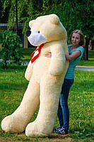 М'яка іграшка плюшевий мішка Нестор 240 см Бежевий, фото 3