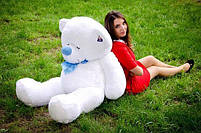 М'яка іграшка подарунок на 8 березня плюшевий ведмедик плюшевий мішка Бойд 160 см Білий, фото 3