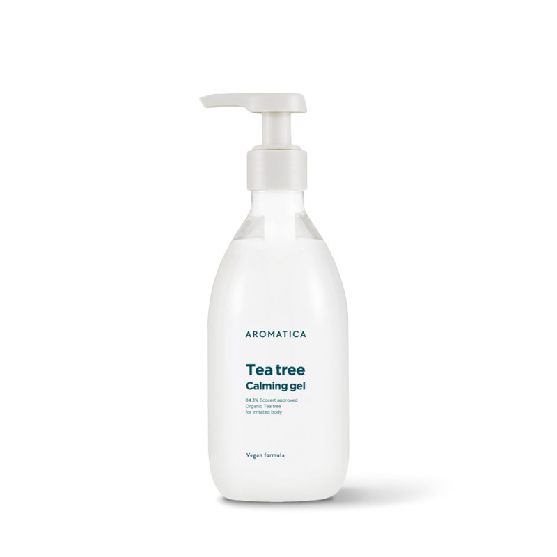 AROMATICA TEA TREE CALMING GEL Заспокійливий гель для обличчя й тіла з чайним деревом, 300 мл