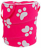 Кошик для іграшок M 1302, діаметр 45 см, висота 48 см, кришка-блискавка, ручки, мікс різновидів, фото 2