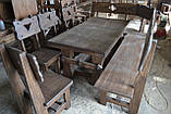 Стіл під старовину з масиву сосни ( обідній), фото 2
