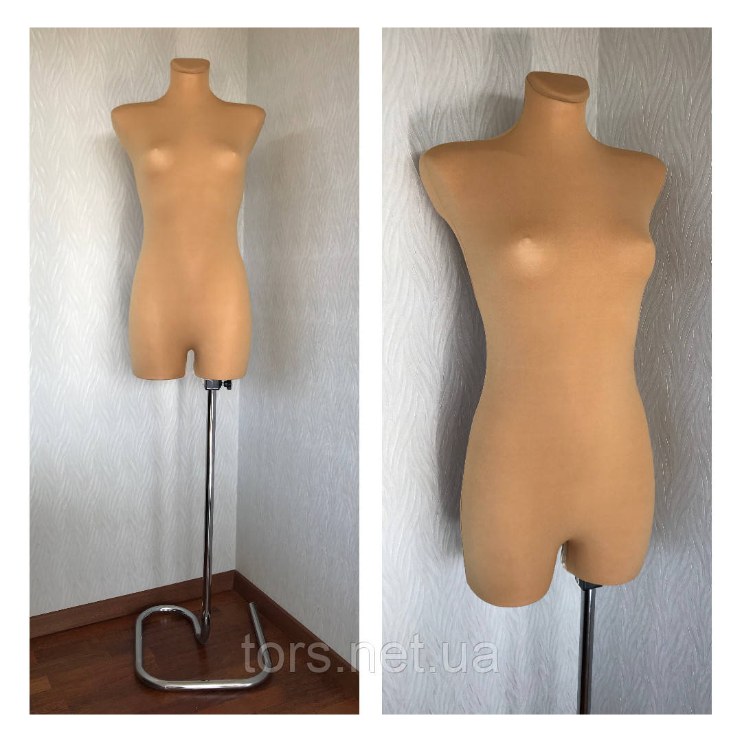 Манекен кравецький жіночий з пінопласту, фото 1