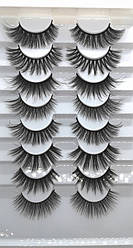 Накладні вії 3D А18 8 пар