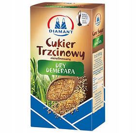 Тростиновий Цукор Diamant Cukier Trzcinowy Dry Demerara 500 g, Польща