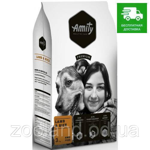 471    LAMB 15KG Amity Premium Adult  Dog  Lamb and Rice, 15 кг