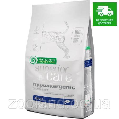 NPSC45797 Nature's Protection Adult Dog Hyppoallergenic Лосось, 10 кг