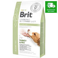 170942/8097 Brit Veterinary Diet Diabetes для собак с индейкой и горохом, 12 кг