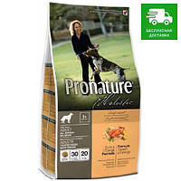 Pronature Holistic Dog Adult All Breeds с уткой и апельсинами, 13,6 кг