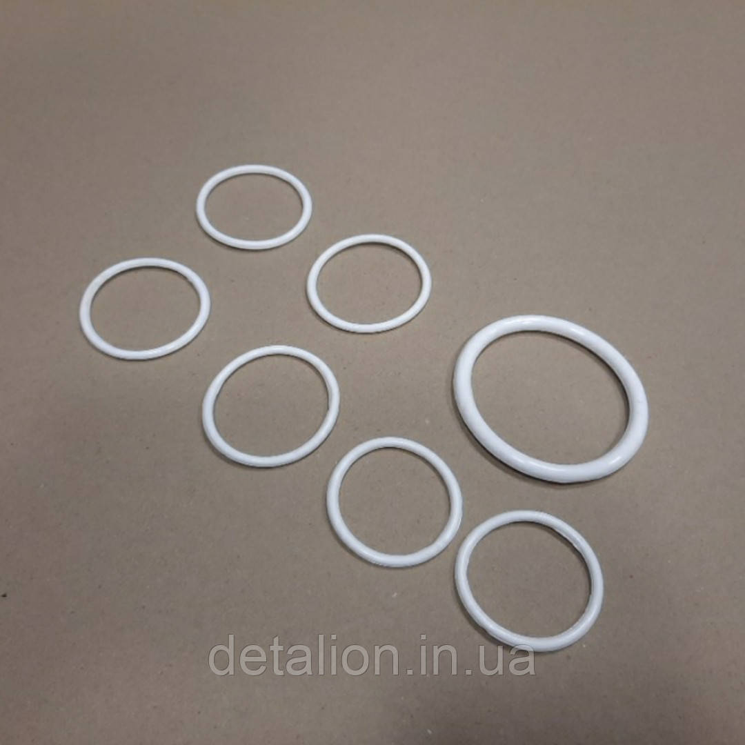 Ремкомплект системи охолодження КАМАЗ ЄВРО 1 (4 наїм., білий, силікон) 5320-1300010, фото 1