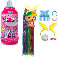 Игровой набор Домашний любимец с длинными волосами в бутылке VIP Pets IMC Toys