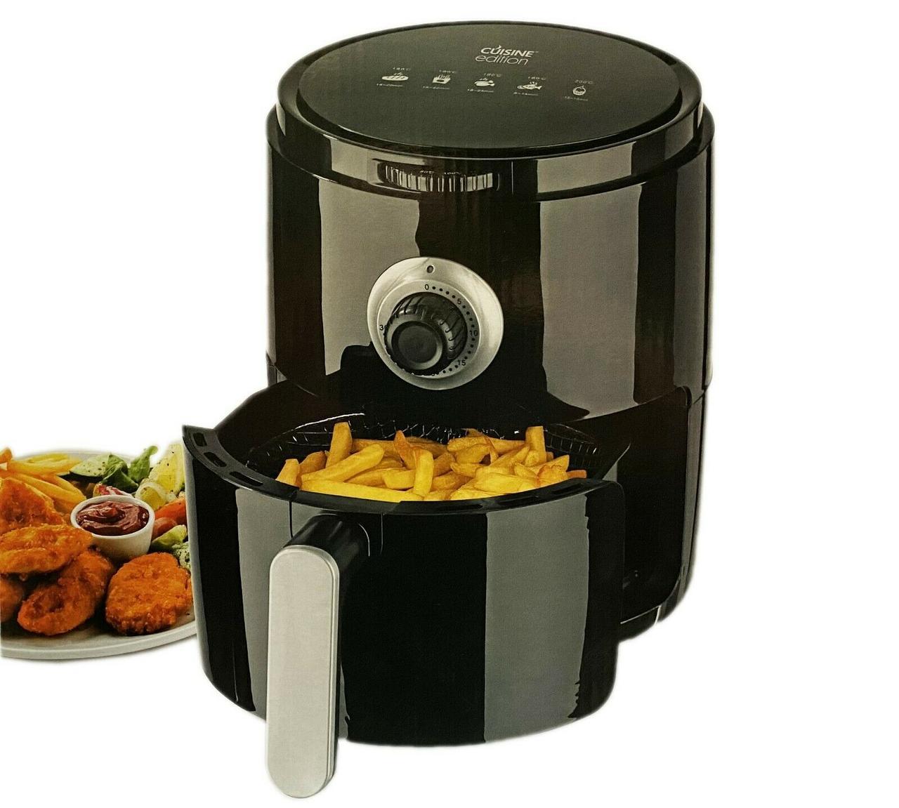 Нова німецька аерофритюрниця без масла Cuisine Edition HIC-AF-8062B з Німеччини з гарантією