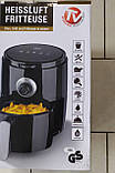 Нова німецька аерофритюрниця без масла Cuisine Edition HIC-AF-8062B з Німеччини з гарантією, фото 8