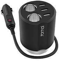 Автомобільний зарядний пристрій Xiaomi 70Mai Car charger 3USB Black CC03