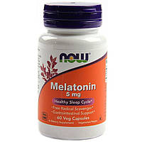 Мелатонин Now Foods MELATONIN 5 мг 60 капсул