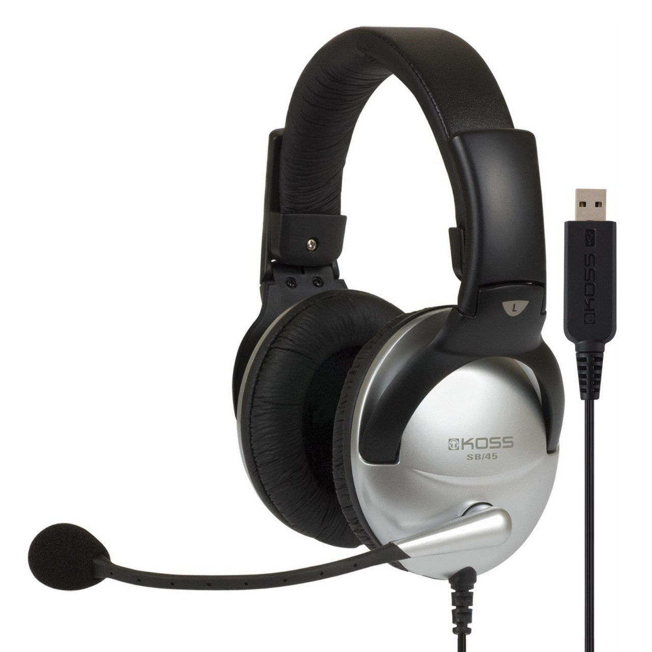 Моніторні навушники з мікрофоном Koss SB45 USB