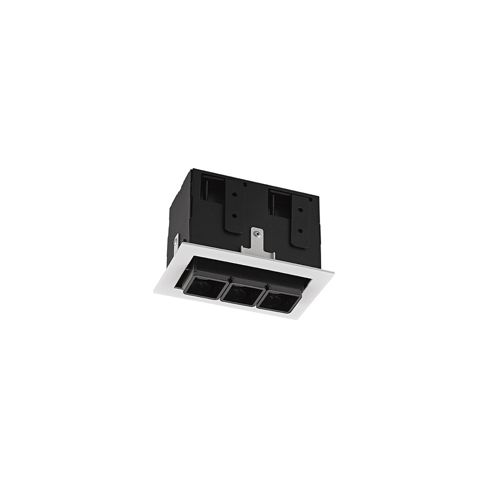 Вбудований світильник Skarlat RSL74113 3×2W W+BK 3000K