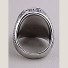 Кольцо на палец Stainless Steel Перламутр Медицинская сталь 316L27,6 г, фото 3