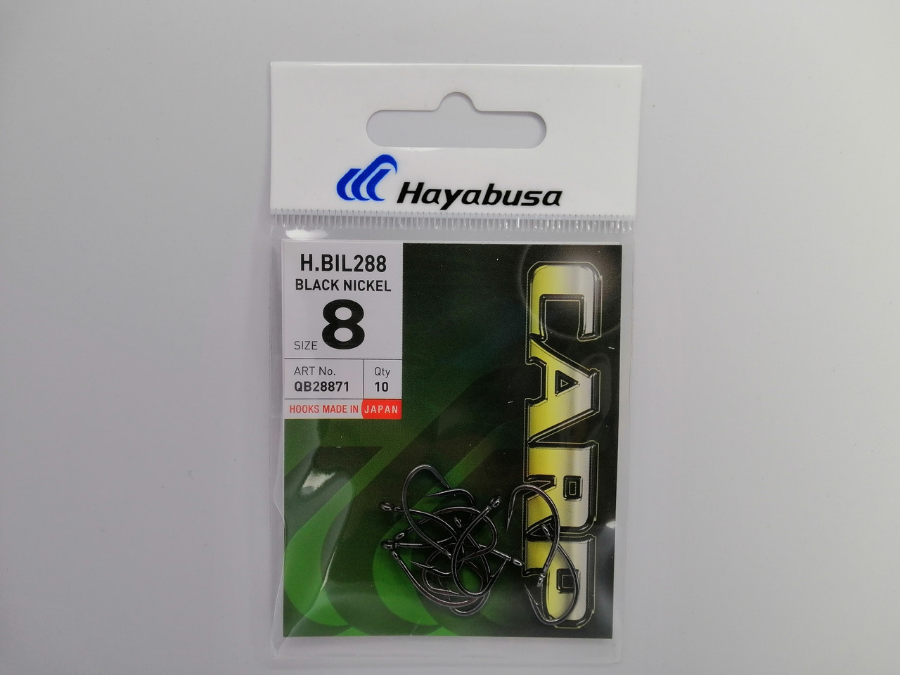 Гачок Hayabusa H.Bil288 Black Nickel №8