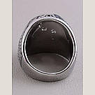 Кольцо на палец Stainless Steel Перламутр Медицинская сталь 316L26,3 г, фото 3