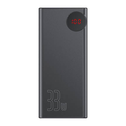 Повербанк Baseus 30000mAh Mulight Power Bank колір чорний (PPMY-01), фото 1
