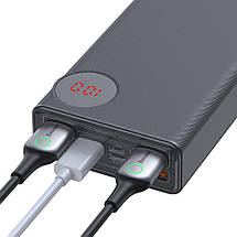 Повербанк Baseus 30000mAh Mulight Power Bank колір чорний (PPMY-01), фото 6