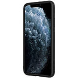 Захисний чохол Nillkin для iPhone 11 (Synthetic fiber Case) Black Чорний, фото 6