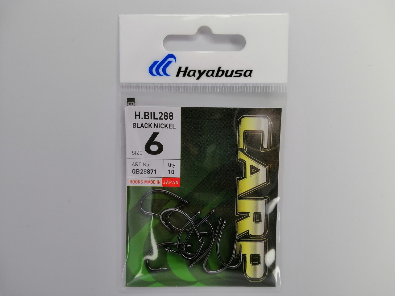 Гачок Hayabusa H.Bil288 Black Nickel №6