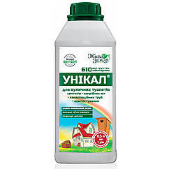 Біодеструктор Унікал-р для вигрібних ям, туалетів та утилізації біологічних відходів 500 мл БТУ