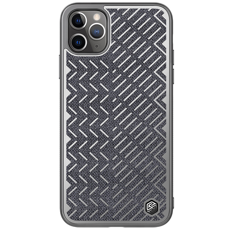 Захисний чохол Nillkin для iPhone 11 Pro (Herringbone Case) Black Чорний