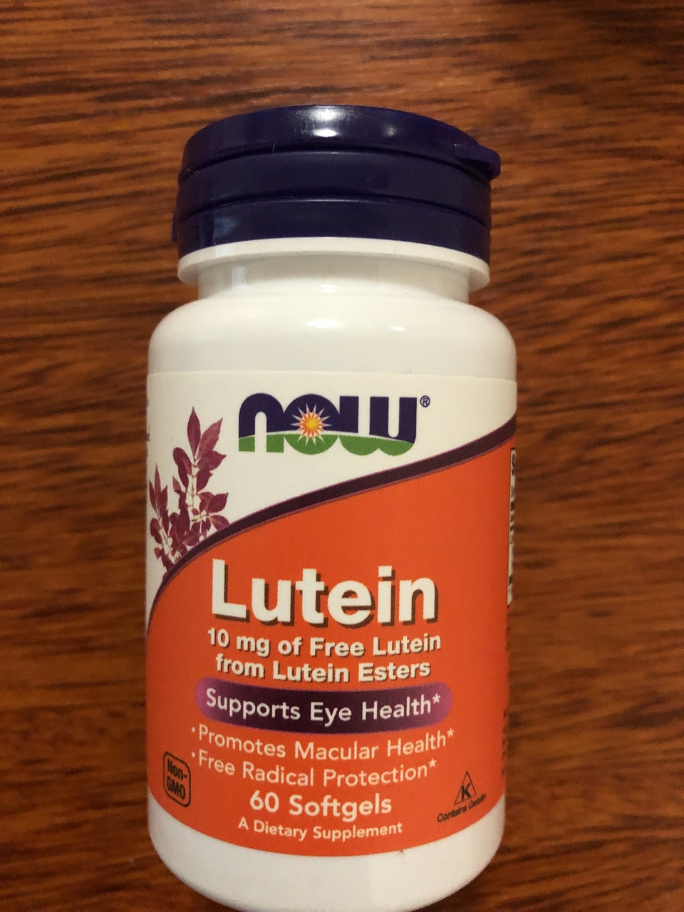 Лютеїн Естерс, Now Foods, Lutein Esters, 10 mg, 60 Softgels