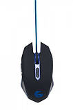 Миша ігрова GEMBIRD MUSG-001-B USB, фото 7