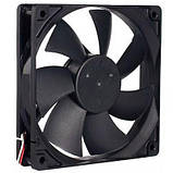 Кулер для корпуса GEMBIRD FANCASE3 Ball 120мм, фото 2