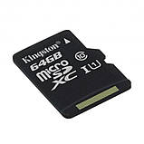 Micro SDXC 64Gb Kingston class 10 A1 Canvas Select Plus без адаптера, фото 2