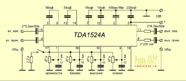 Микросхема TDA1524A (ID#1321832182), Цена: 75 ₴, Купить На Prom.Ua