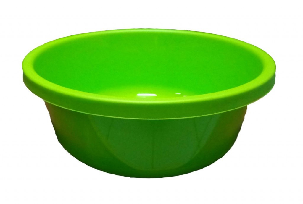 Миска хозяйственная круглая 6 л разноцветная Ламела 1030