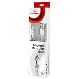 Кабель micro USB 1m магнитный Cablexpert CC-USB2-AMmUMM-1M, фото 2