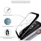 Захисне скло Apple Watch 40mm 5D Black, фото 3